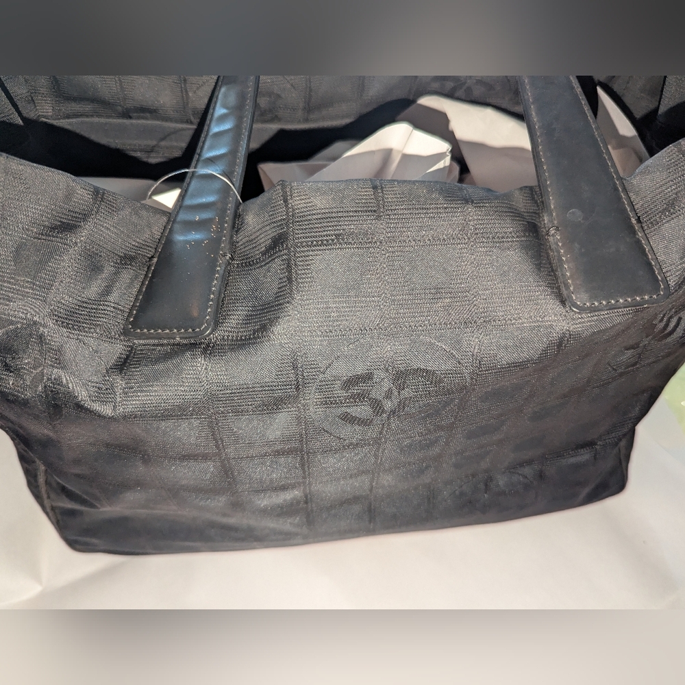 CHANEL Black Travel Bag